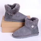 特价 3352羊皮毛一体短筒雪地靴 冬季羊毛保暖女鞋子靴子 包邮