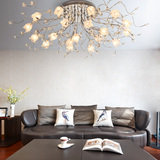 凡之星设计 创意led水晶客厅吸顶灯 卧室现代简约大气宜家餐厅灯