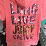 juicy couture美国代购 天鹅绒套装 毛巾料短袖P兜 SKU 4898 4893