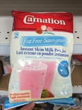 苏菲加拿大直邮代购脱脂三花Carnation成人奶粉500g 草莓味
