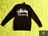 现货 美国 正品 stussy STOCK INTL 男款 经典 春秋款 圆领 卫衣