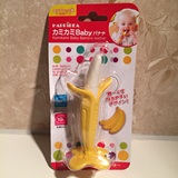 现货日本代购KJC韩国产婴儿香蕉牙胶磨牙棒固齿器三个月