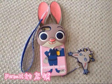 香港迪士尼代购疯狂动物城兔子朱迪iphone6s苹果6plus硅胶手机壳
