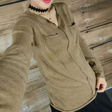 欧洲站正品2016春季长袖羊毛针织衫女款修身显瘦薄款纯色打底衫潮