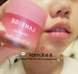 韩国 兰芝草莓果冻睡眠唇膜唇部去角质淡化唇纹补水保湿