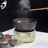 电陶茶炉陶瓷煮茶器 光波电磁炉黑茶老茶铁壶煮茶壶养生壶温茶碗