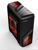 全新富士康维纳斯Mini游戏机箱中的MVP 大侧透 USB 3.0 走背线