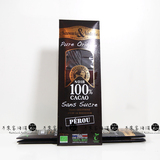 法国Saveur Nature天然之味PEROU 100%黑巧克力板100g【现货】
