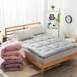 加厚榻榻米羊毛床垫学生宿舍地铺睡垫床褥子1.5m1.8米折叠垫被1.2