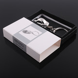 创优带售钥匙扣小汽车专用配套黑色包装盒创意多用礼品盒子可定制