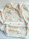 柔软婴儿纱布浴巾宝宝纯棉盖毯全棉新生儿抱被盖被 超美新品包邮
