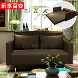 多功能布艺懒人可折叠沙发床 现代1.8客厅1.5米1.2双人家具可拆洗