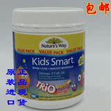 澳洲Nature’s Way Kids Smart佳思敏3种口味儿童鱼油180粒