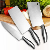 特价阳江不锈钢全套刀具套装厨房家用菜刀组合三件套厨具德国厨刀