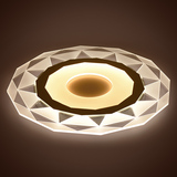 超薄吸顶灯 简约现代创意钻石超薄led客厅书房卧室灯个性遥控灯具