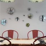 蔷薇花创意3D水晶亚克力立体墙贴客厅电视背景墙贴画墙面装饰