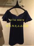 专柜现货代购alla scala2016夏正品牛仔连衣裙A62JD35033原价999