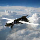 蒂雅多翼龙无人机战斗机客机合金飞机模型声光车模金属儿童玩具车
