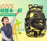韩版新款小学生书包1-3-6年级男女儿童迷彩双肩包旅行包运动背包
