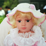 正品白雪公主六代会说话的芭比对话智能布洋娃娃玩具可录音报时