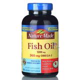 美国直邮本土版Nature made深海鱼油200粒中老年欧米伽omega3