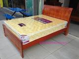 实木床橡木床婚床卧室进口全木头大床特价现代简约1.5米1.8厂直销