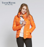 Teenie Weenie专柜正品代购冬款女装修身羽绒服TTJD34T01K 原1780