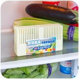 日本盒装杀菌消毒冰箱除味剂活性炭清洁除臭去味异味厨房空气清新