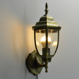 欧式防水仿古阳台走廊楼道室外复古墙壁灯LED美容美发装饰灯