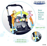 包邮 婴儿0-3岁宝宝音乐床铃床挂婴儿手推车童车挂件挂饰摇铃玩具