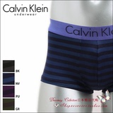 日本代购美国Calvin Klein正品CK内裤时尚条纹男士弹力舒适平角裤