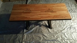 实木餐桌椅组合 长方形复古原木长条桌咖啡厅长桌 现代简约饭桌