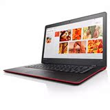 联想笔记本电脑700S-14-6Y30 4G内存 128G固态 红色腰线 商务办公