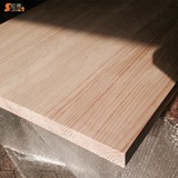 原木一字大隔板搁板置物架定制实木桌面板定做松木板台面墙上书架