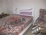 重庆家具 现代简约实木烤漆床 彩色双人床5米18米橡木双人床