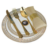 西餐摆台餐碟盘碗餐具餐碟刀叉勺套装新古典欧式 美式样板房摆件