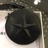 Givenchy纪梵希/法国代购/到店实拍/15新款黑色五角星零钱包