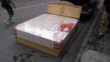 松木储物床实木箱子床低箱床气压床液压床 床架1.5米上海送货安装