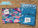 现货 美国代购 Nordstrom商场 8月赠品 blue蓝色 化妆包袋 收纳包