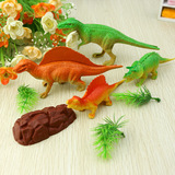 4只装袋装仿真恐龙模型 动物世界儿童早教小孩玩具批发过家家玩具