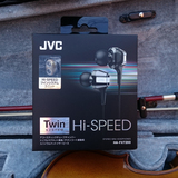 JVC/杰伟世 HA-FXT200/100/200ltd双动圈入耳式耳机 正品包邮送礼
