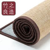 日式天然竹编织客厅卧室地毯瑜伽凉席地毯飘窗榻榻米地垫定制出口
