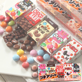 萌萌哒！小朋友零食糖果日本进口巧克力 明治五宝杂锦巧克力豆52g