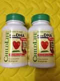 美国代购儿童时光ChildLife儿童宝宝鱼油DHA草莓水果味90粒