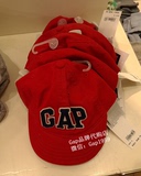 Gap徽标棒球帽婴儿儿童帽子帅气纯棉遮阳帽休闲帽子227817 现货