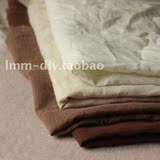 日本进口客供面料 褶皱棉 文艺风 纯棉皱布 服装布料