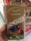 法国代购 Lindt Lindor瑞士莲软心巧克力球200g 3款口味混合装