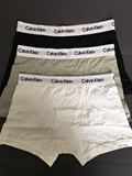 美国代购Calvin Klein CK男士超舒适平角裤四角内裤3条装国内现货