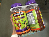 美国代购Kirkland Children's儿童复合维生素 咀嚼软糖 160粒*2瓶
