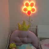 正品宜家代购斯米拉创意墙壁可爱儿童卧室夜灯床头led卡通灯壁灯